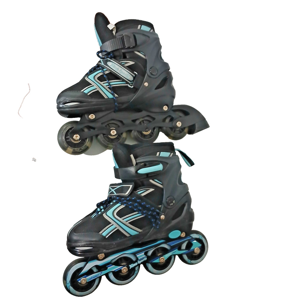 Unisex Inline Skates Rollerblades Easy Adjustable Fit Lightup Wheels Rugged